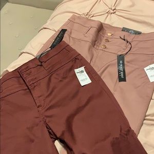 Two pairs of brand new Hi-Waist Skinny jeans!